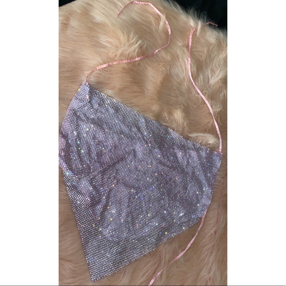 Diamond OS fits All halter crop top!